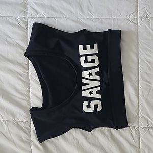 Savage barbell workout top